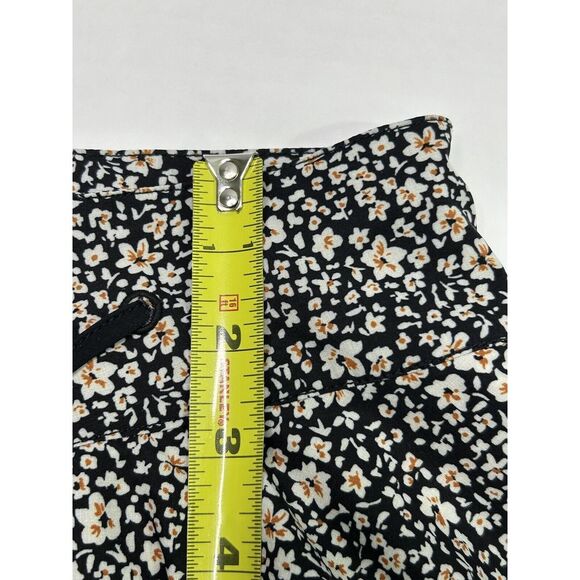 Summersalt The On-The-Go Zip-Up Jacket Women's Small Black White Floral Print - Picture 13 of 16